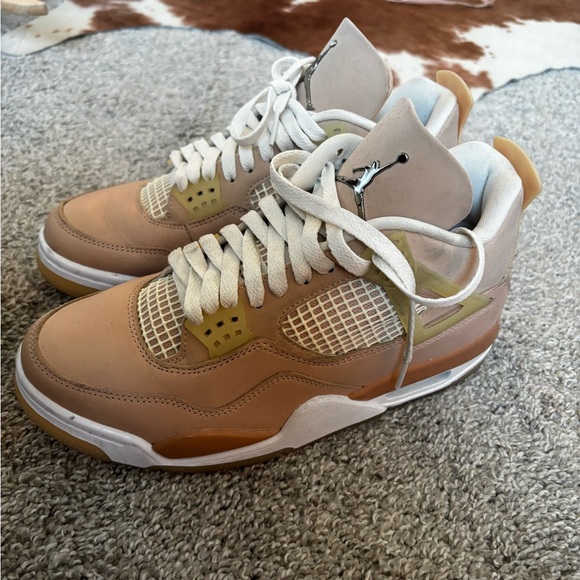 AIR JORDAN 4 SHIMMER WOMENS - Picture 3 of 4